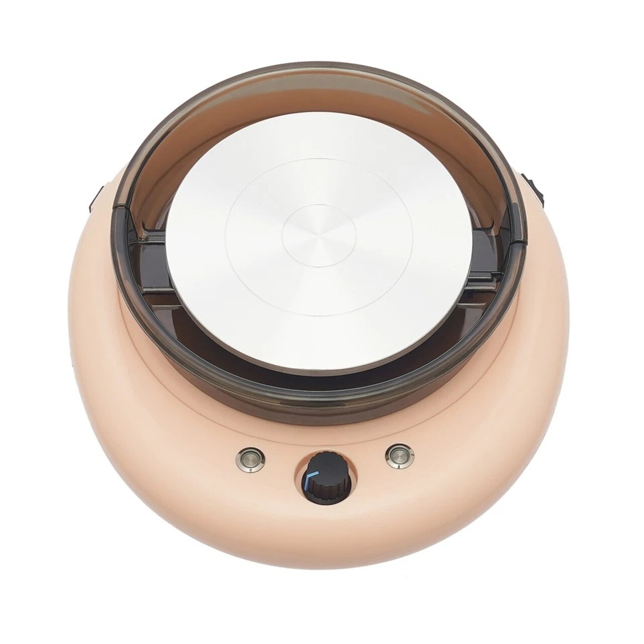 Mini Pottery Wheel Machine for Kids & Beginners, 12V Electric Ceramic Wheel with LED Light